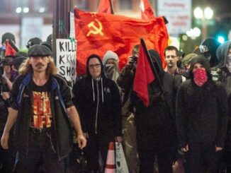 Armed Antifa terrorists create SSPAZ in Portland