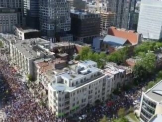 Tens of thousands of Canadians have risen up to reject the New World Order's attempts to restrict their freedom and impose vaccine passports.