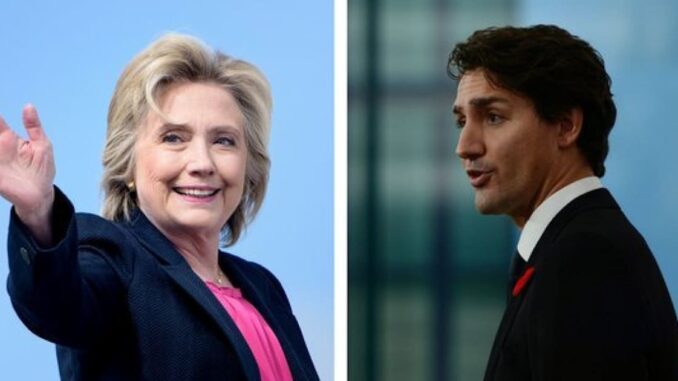 clinton and trudeau