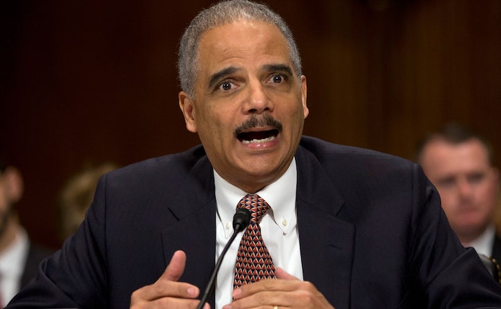 Eric Holder calls on leftists to violently resist voter integrity laws