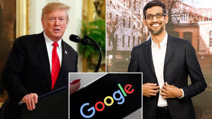 Google whistleblower Zach Vorhies says Google rewrote its algorithm to target conservatives and stop Trump winning reelection