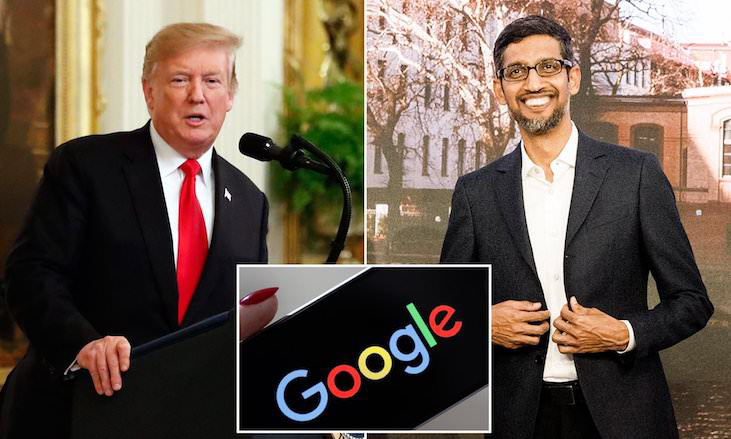 Google whistleblower Zach Vorhies says Google rewrote its algorithm to target conservatives and stop Trump winning reelection