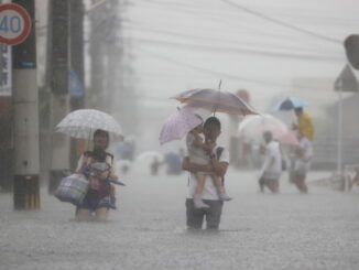 Japan rain