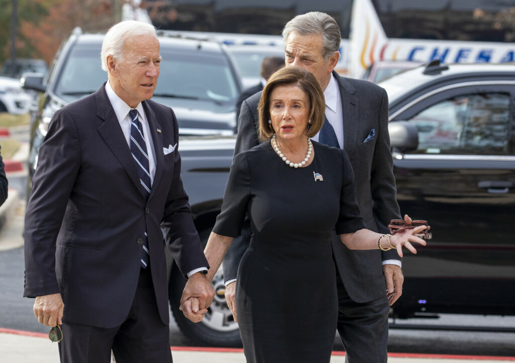 Biden with Pelosi