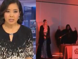 ABC News accidentally shows clip of elite officials performing a satanic ritual