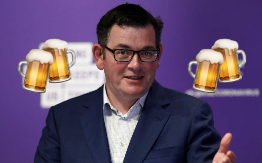 Dan Andrews beers