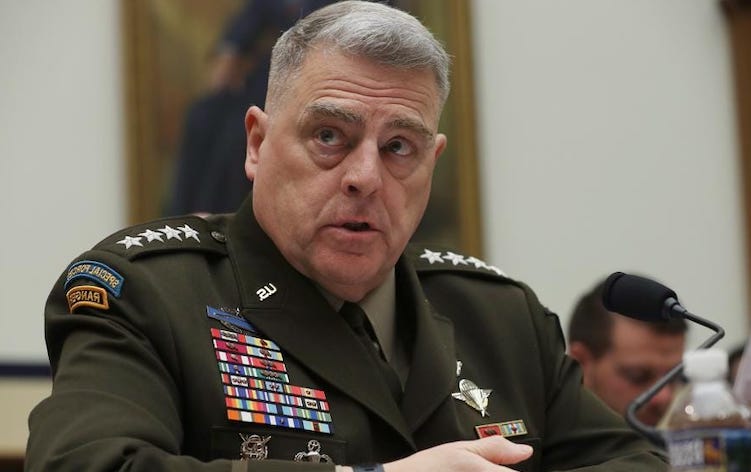 Gen. Milley admits that Nancy Pelosi tried to undermine nuclear chain of command
