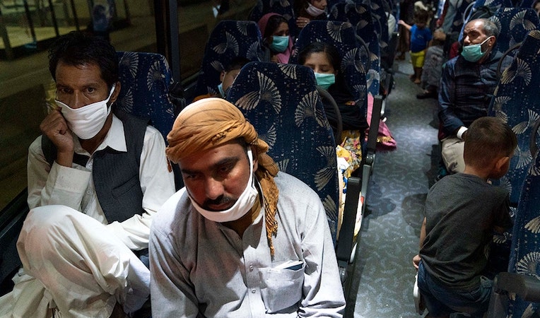 afghan-Several Afghan illegals rape female soldier