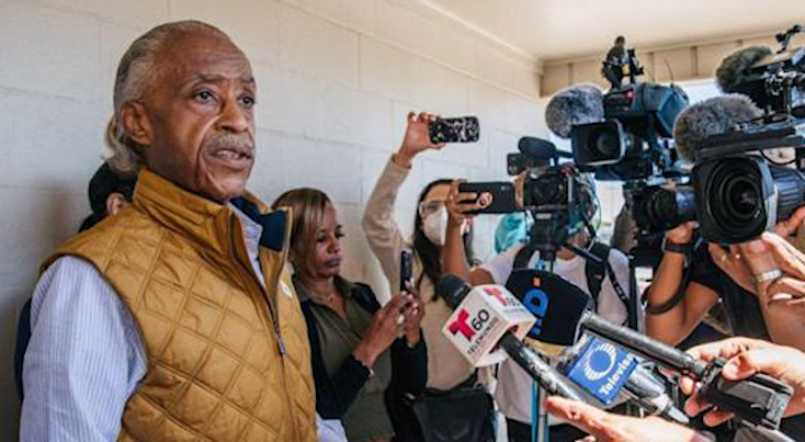 Al Sharpton kicked out of Texas by angry protestors