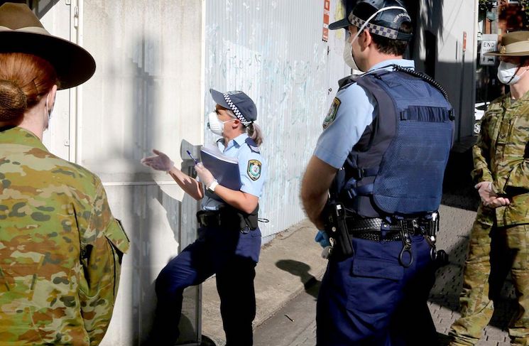Aussie police to perform home visits to citizens who are merely thinking about attending a protest