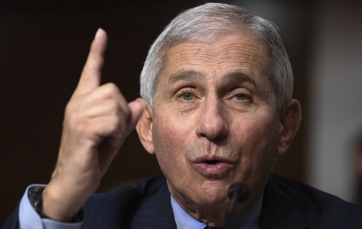 Dr. Fauci says Americans should be barred from leaving the county unless fully vaccinated