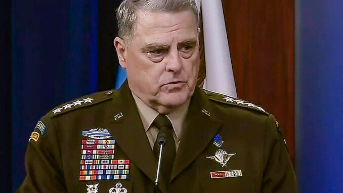 Gen. Milley colluded with BLM to stop trump using the insurrection act