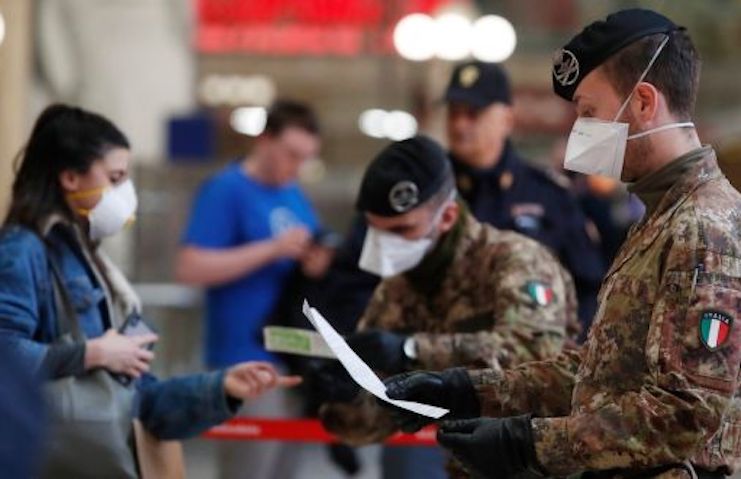 Italy orders companies to withhold pay from unvaccinated workers