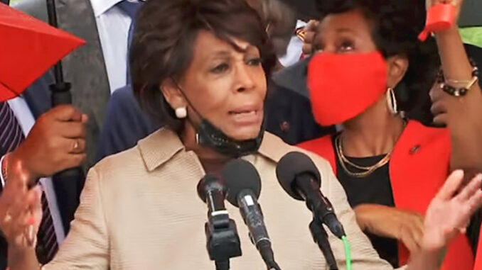 Maxine waters says Haitians are being racially abused because they are black
