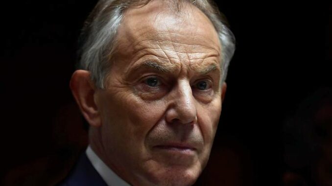 Tony Blair urges British gov't to forcibly vaccinate nursery children