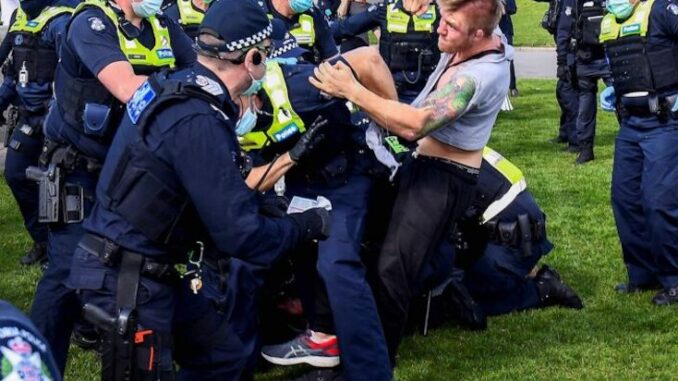 Australian leader vows to banish unvaxxed from society