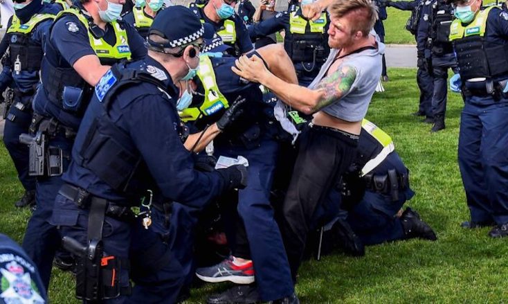 Australian leader vows to banish unvaxxed from society