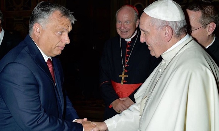 Viktor Orbán slams Pope Francis for allowing migrants to destroy Christianity in Europe