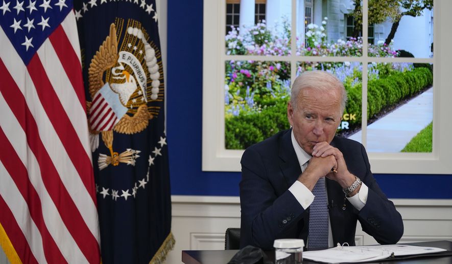 Biden fake white house set