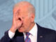 President Biden flashes white power sign during CNN town hall