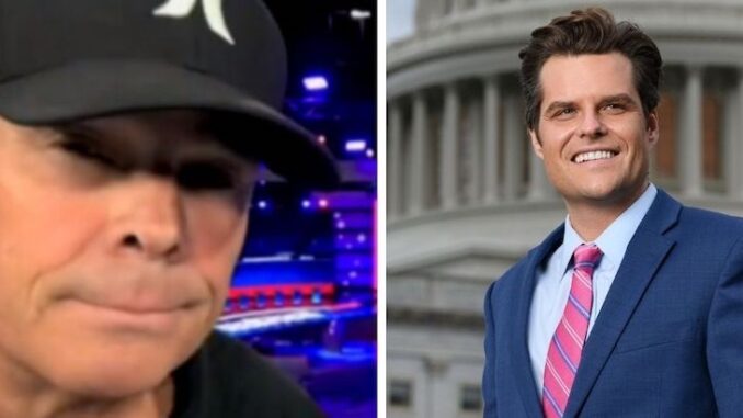 CNN cameraman arrested for threatening to murder Rep. Matt Gaetz