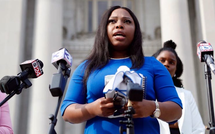 Democratic State Sen. Katrina Robinson face 20 year prison sentence after being found guilty on multiple fraud counts