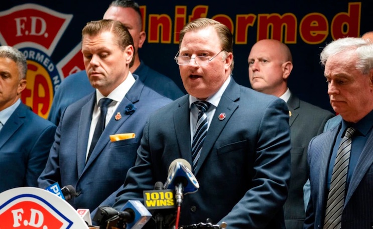 New York firefighters boss warns vaccine mandates will kill residents
