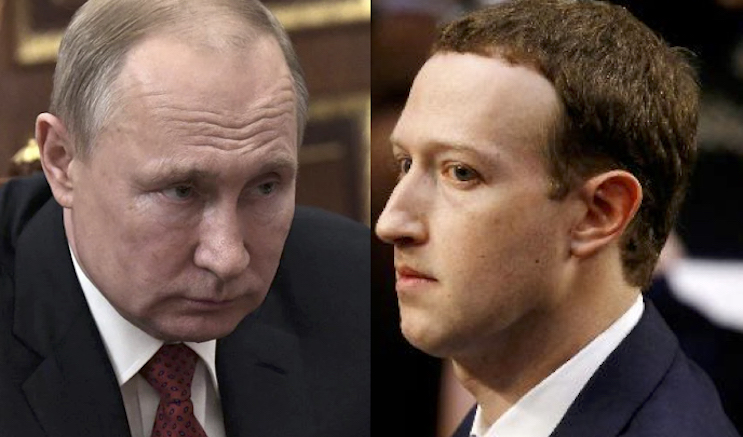 President Putin vows harsh sanctions against Facebook if they don't remove child pornography from their platform