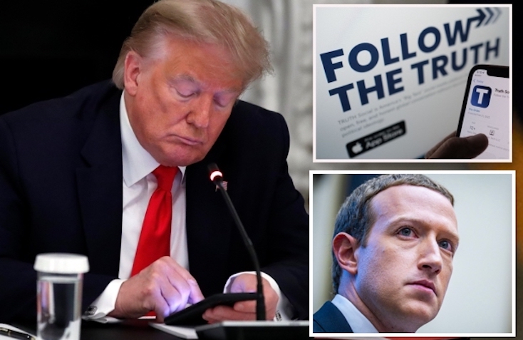Trump launches 'TRUTH' social app