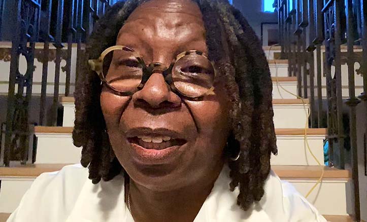 Whoopi Goldberg can't say the word 'white'