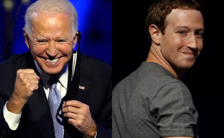 Mark Zuckerberg pumped hundreds of millions into US elections to help elect Biden in 2020
