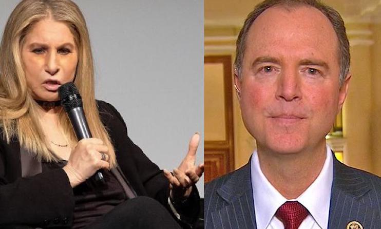 Barbra Streisand gushes over 'American hero' Adam Schiff who she says exposed Trump