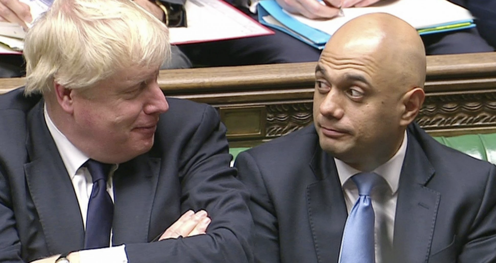 Boris and Javid NHS