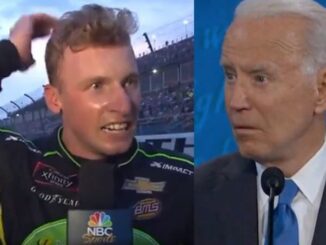 NASCAR fans loudly chant 'f**k Joe Biden' as NBC scrambles to distract viewers
