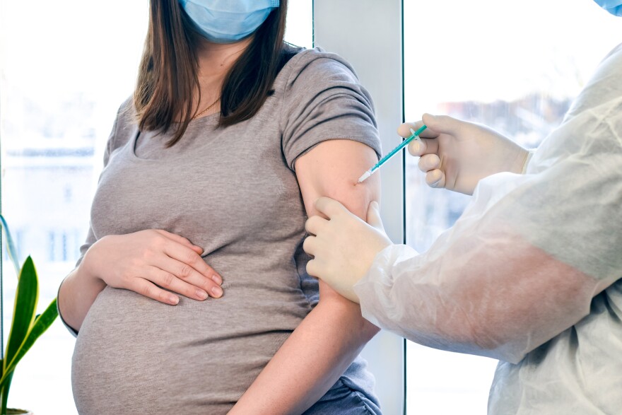 covid flu vaccines pregnancy