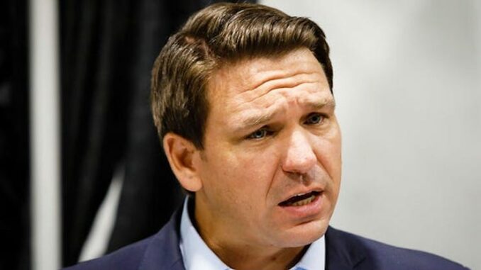 Florida Gov. Ron DeSantis vows to protest free speech rights of citizens against Biden's FBI