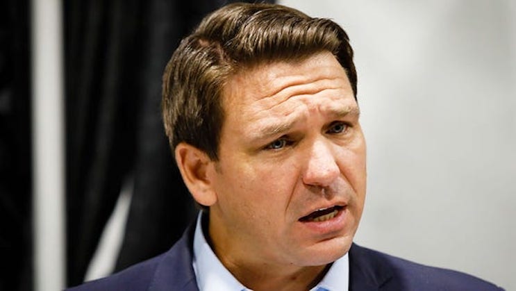 Florida Gov. Ron DeSantis vows to protest free speech rights of citizens against Biden's FBI