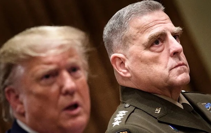 General Mark Milley admits to Deep State plot to inform China is America was about to attack