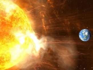 solar flare storm earth