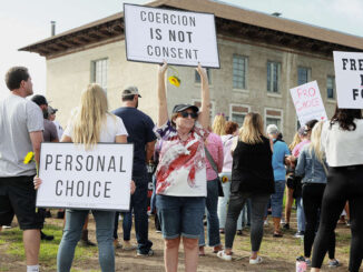 Vaccine protest California