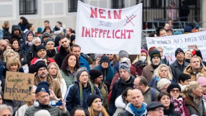 Austria orders lockdown for all unvaccinated people - police to perform spot checks