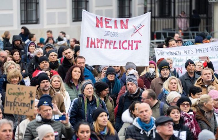 Austria orders lockdown for all unvaccinated people - police to perform spot checks