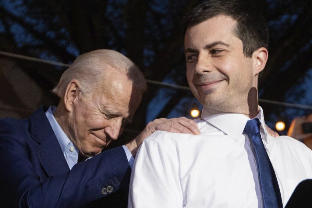 Biden and Pete Buttigieg