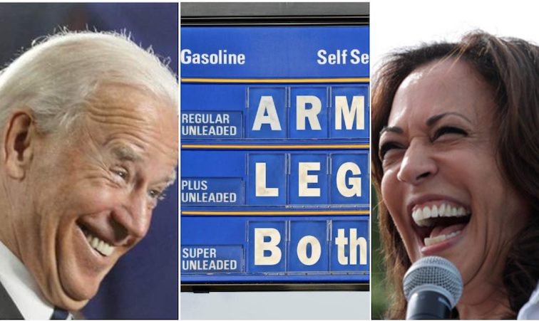 Biden gloats about rising gas prices in America