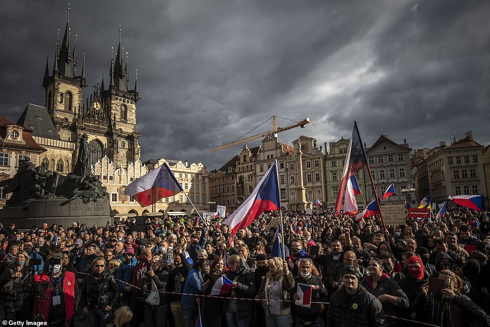 Czech republic protest