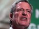 New York Mayor Bill De Blasio vows to ban unvaccinated from using subways