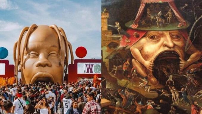 AstroWorld was a Satanic Illuminati ritual, witnesses claim