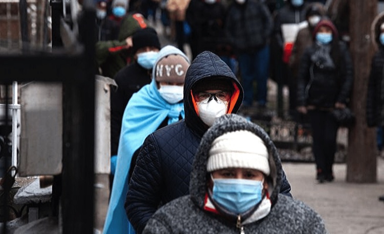 The New York Times says ordinary people must remain masked permanently