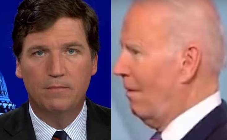 Tucker Carlson says biden's family confessed that he has dementia
