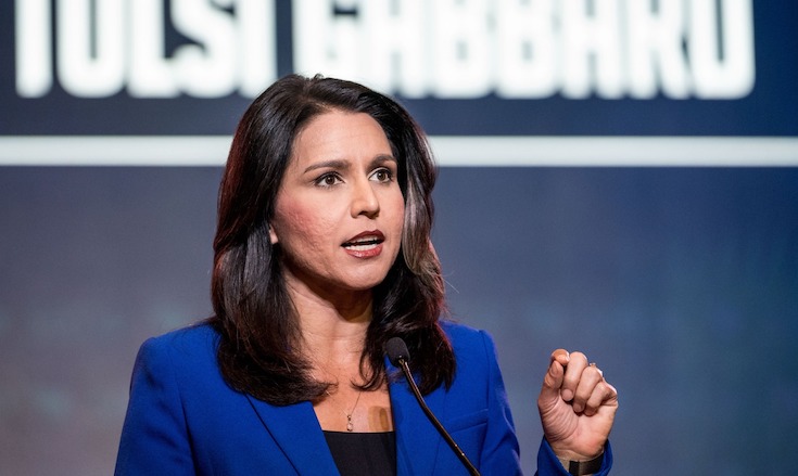 Tulsi Gabbard warns the American people are sick and tired of the globalist elites
